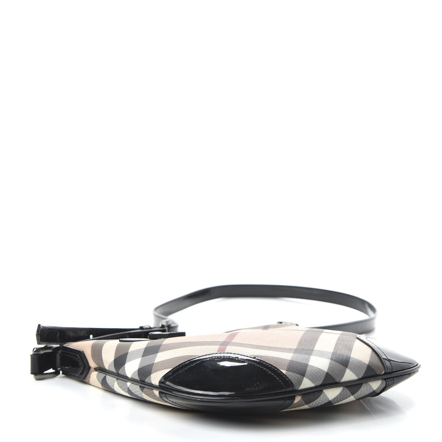 Supernova Check Small Dryden Crossbody Bag Black