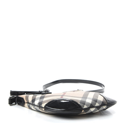 Burberry Supernova Check Small Dryden Crossbody Bag Black 4 of 9