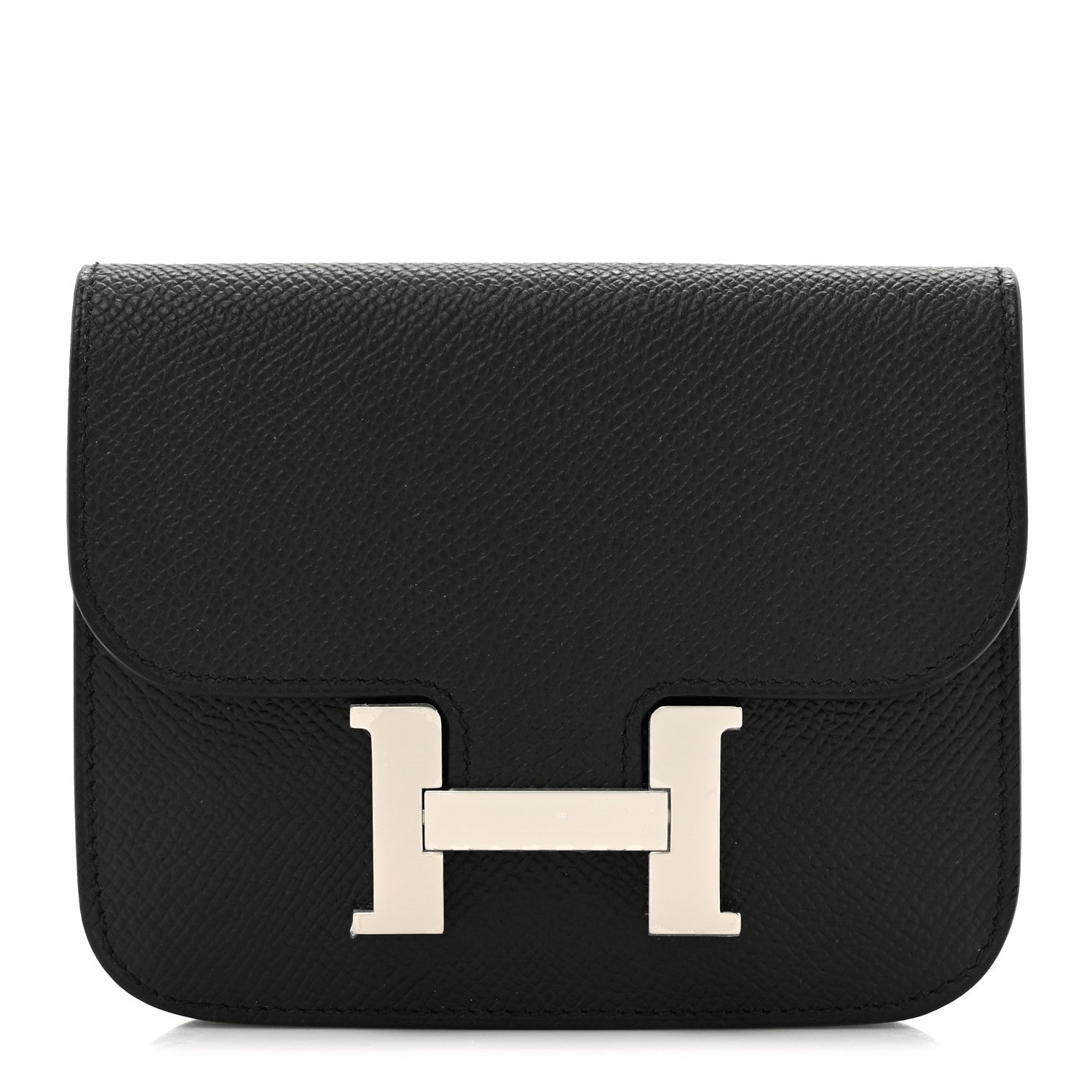 Hermes Epsom Constance Slim Wallet Black 1 of 9