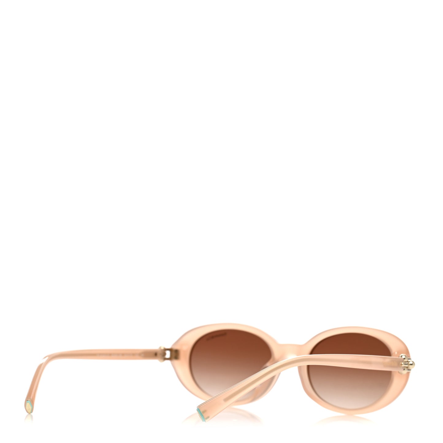 Acetate HardWear Oval Sunglasses TF4242D Opal Nude Pink