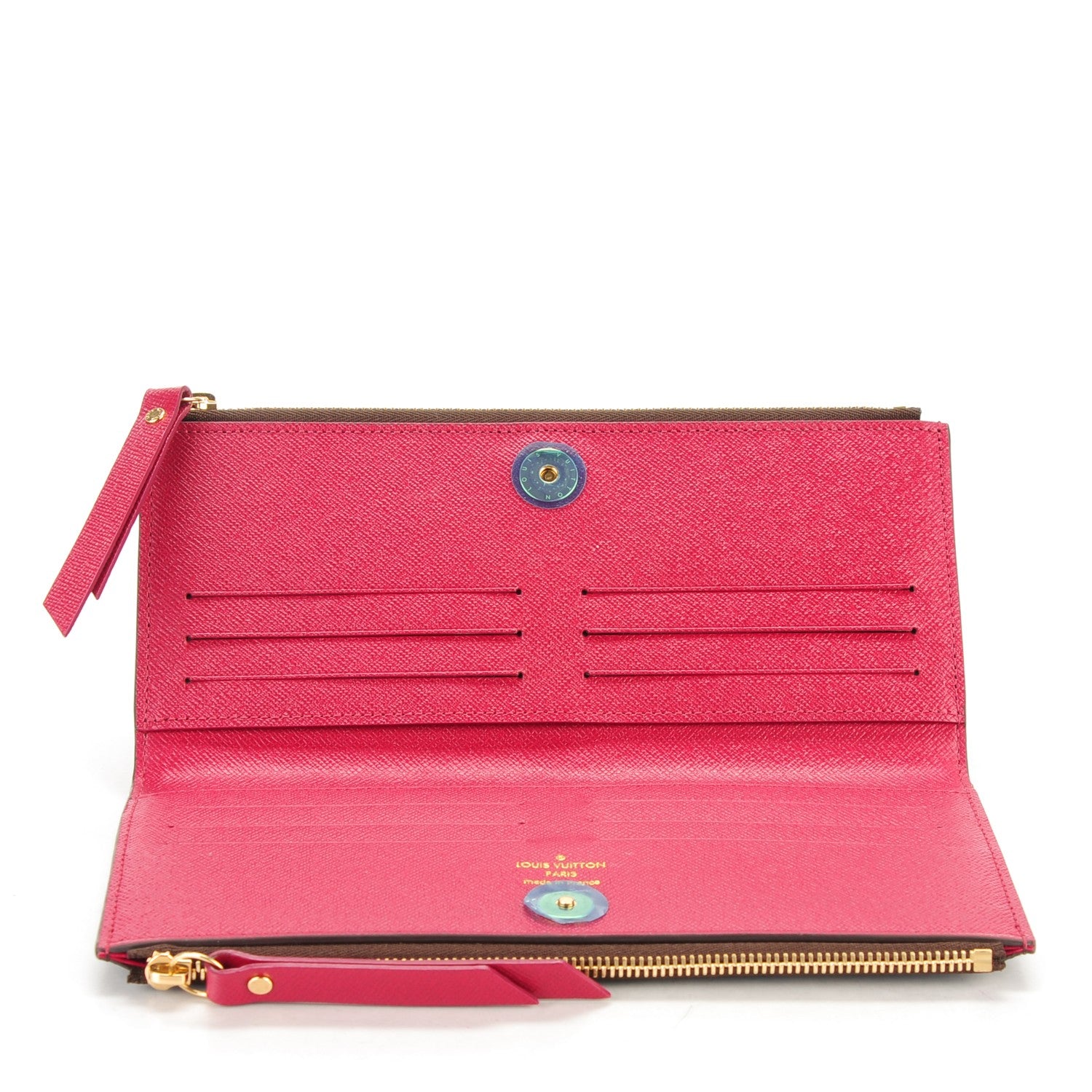 Louis Vuitton Monogram Adele Wallet Fuchsia 5 of 7