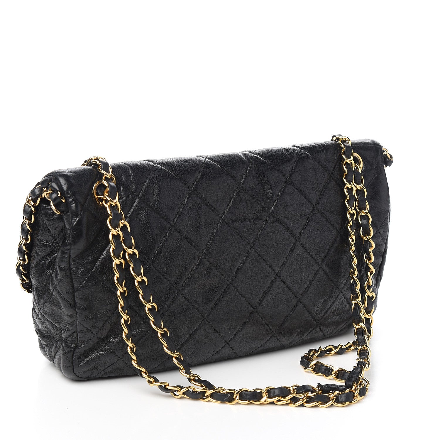 Chanel Calfskin Quilted Medium Chain Me Flap Black 2 of 11