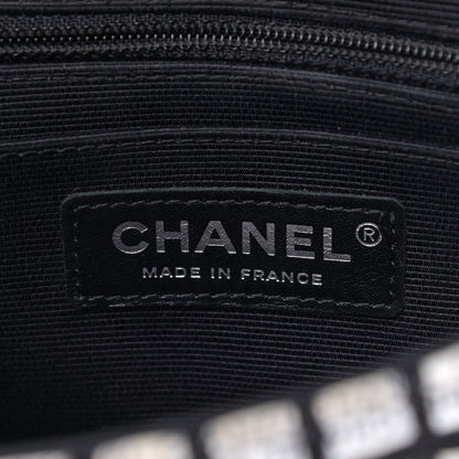 Chanel Ribbon Tweed Mini Rectangular Flap Black Ivory 5 of 8