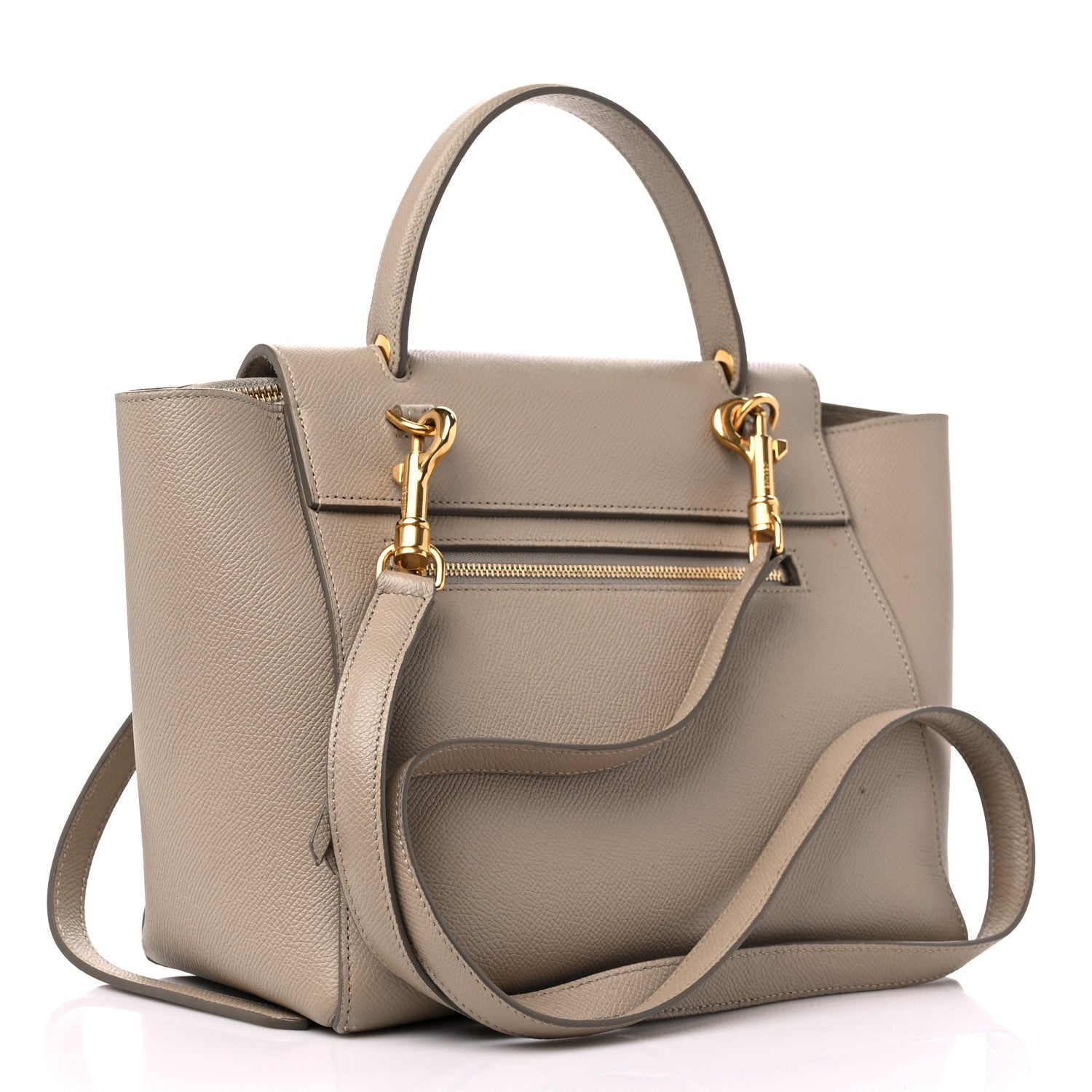 Celine Baby Grained Calfskin Micro Belt Bag Light Taupe 3 of 15