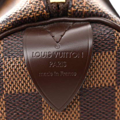 Louis Vuitton Damier Ebene Speedy 25 6 of 10