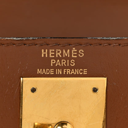 Hermes Box Kelly Sellier 28 Noisette 6 of 29
