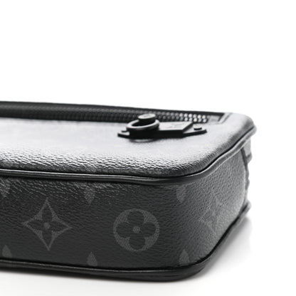 Louis Vuitton Monogram Eclipse Pochette Volga 8 of 8