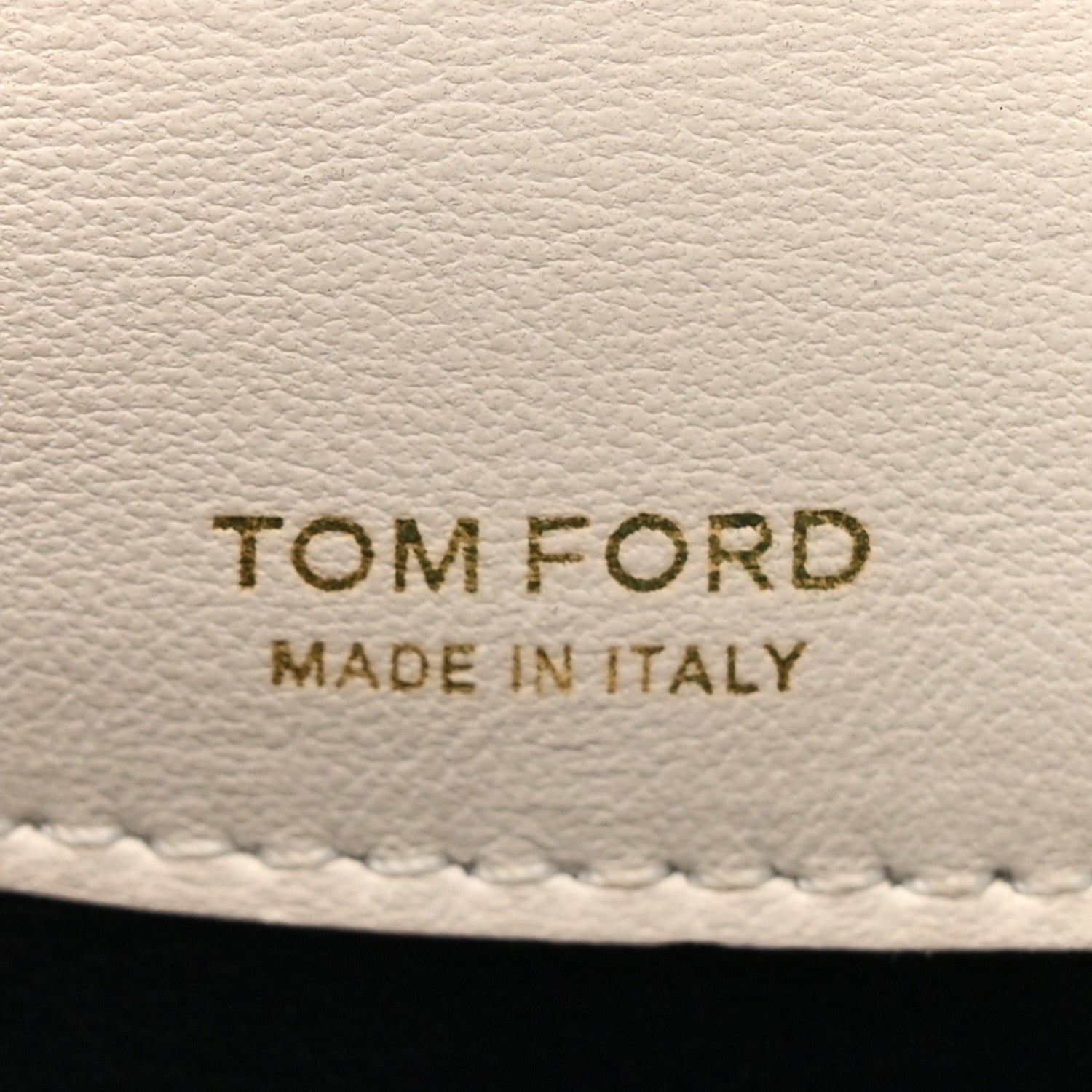 Tom Ford Calfskin Natalia Chain Bag White 6 of 12