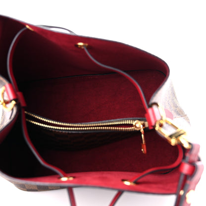 Louis Vuitton Damier Ebene Neonoe MM Cherry Berry 6 of 11