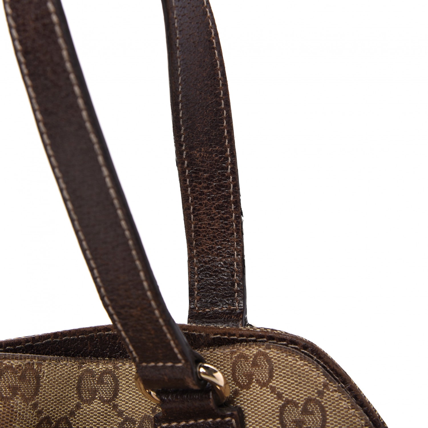 Gucci Monogram Medium Charmy Shoulder Bag Brown 16 of 16