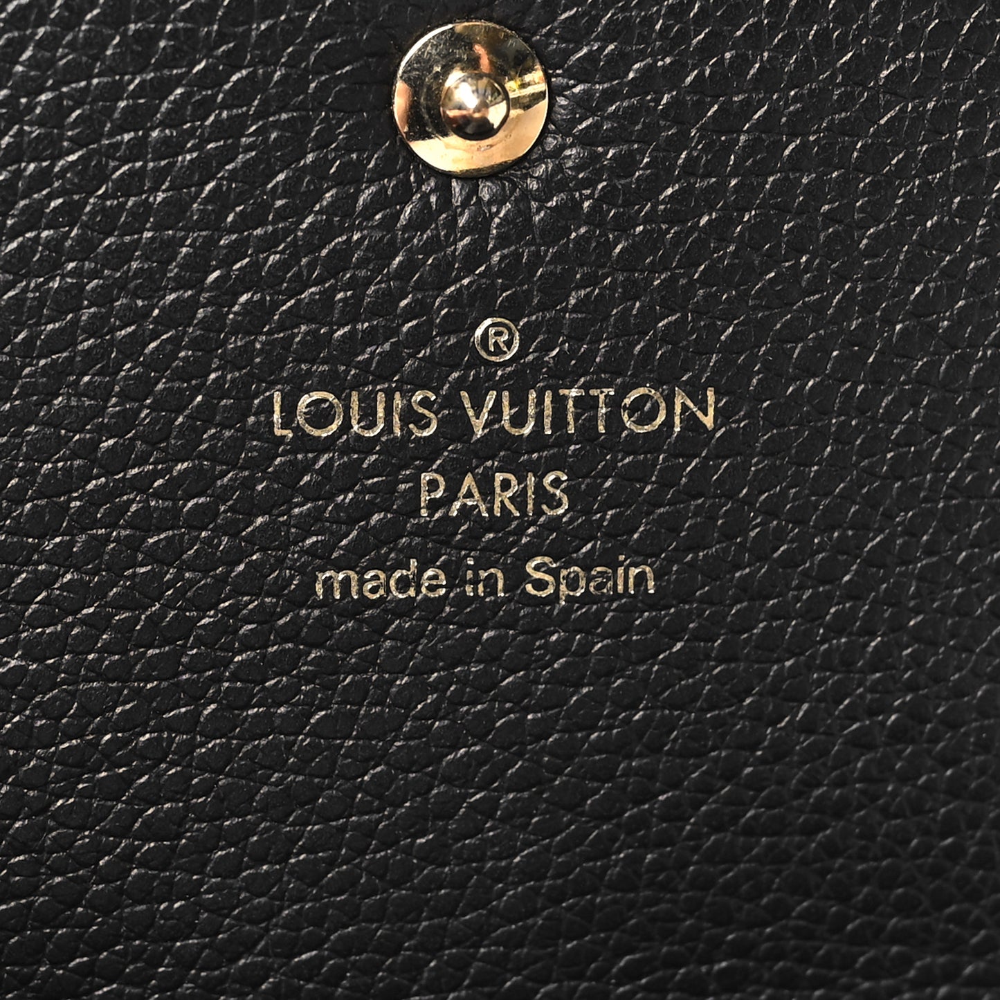 Empreinte Business Card Holder Black