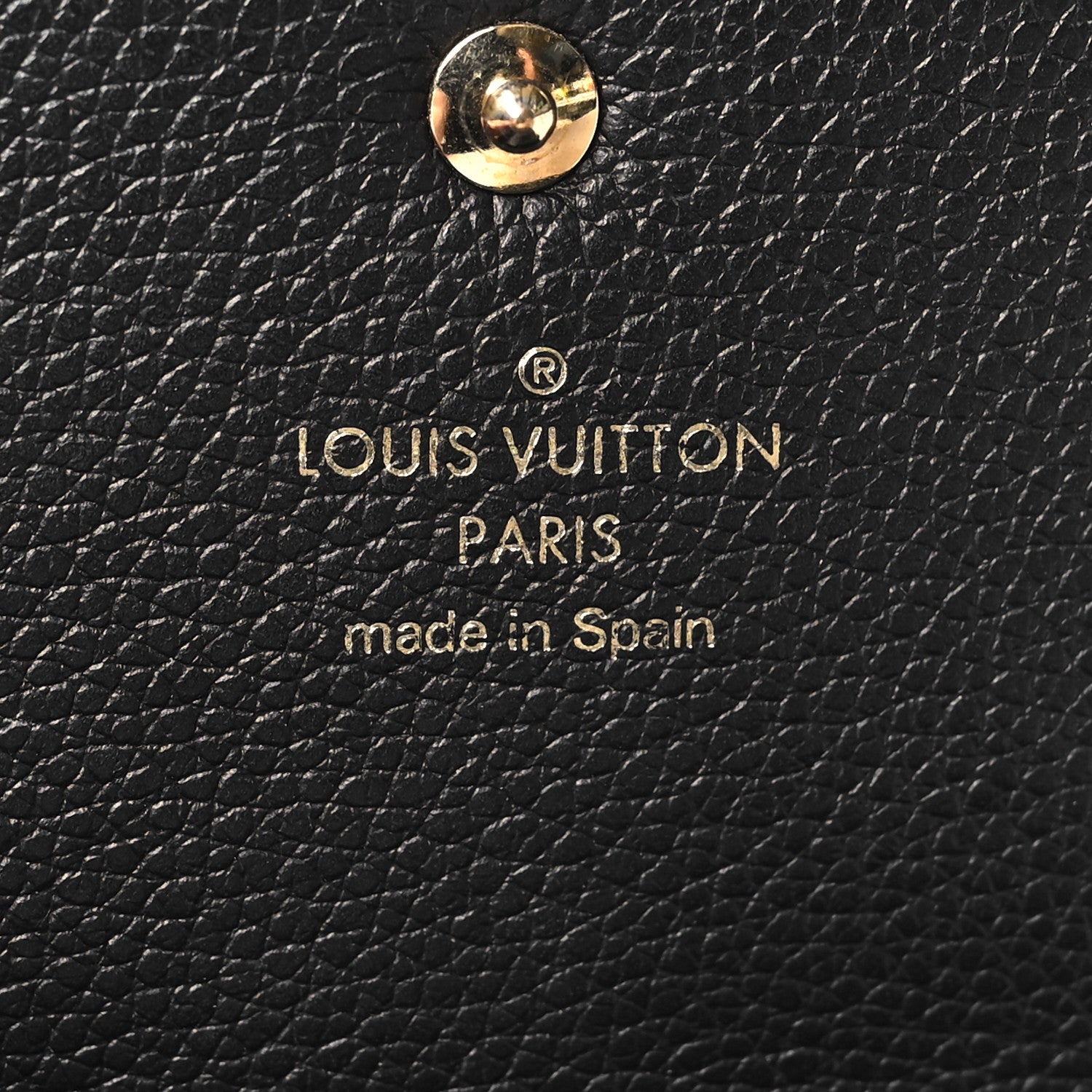 Louis Vuitton Empreinte Business Card Holder Black 6 of 6