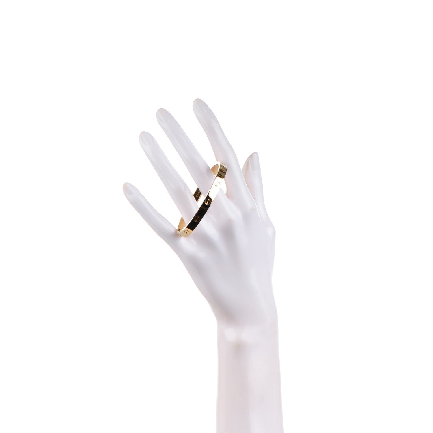 Cartier 18K Yellow Gold LOVE Bracelet 17 2 of 6