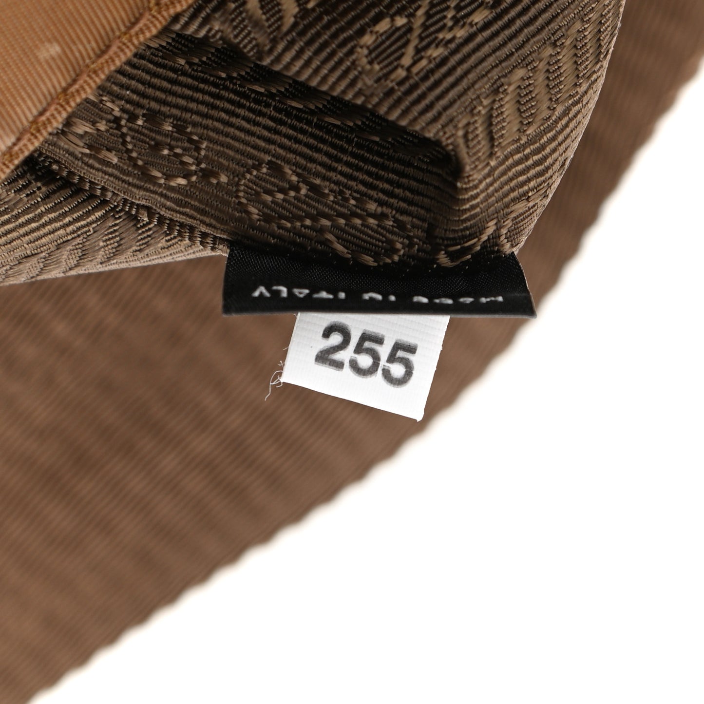 Tessuto Nylon Saffiano Re-Edition 2005 Shoulder Bag Cacao