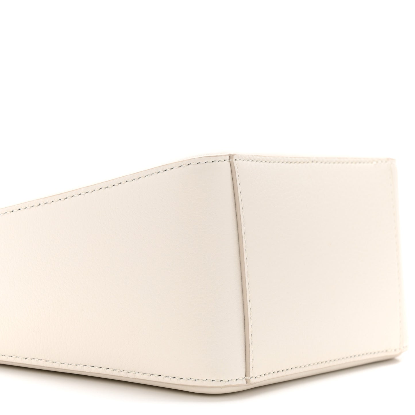 Calfskin Mini Hammock Hobo Soft White