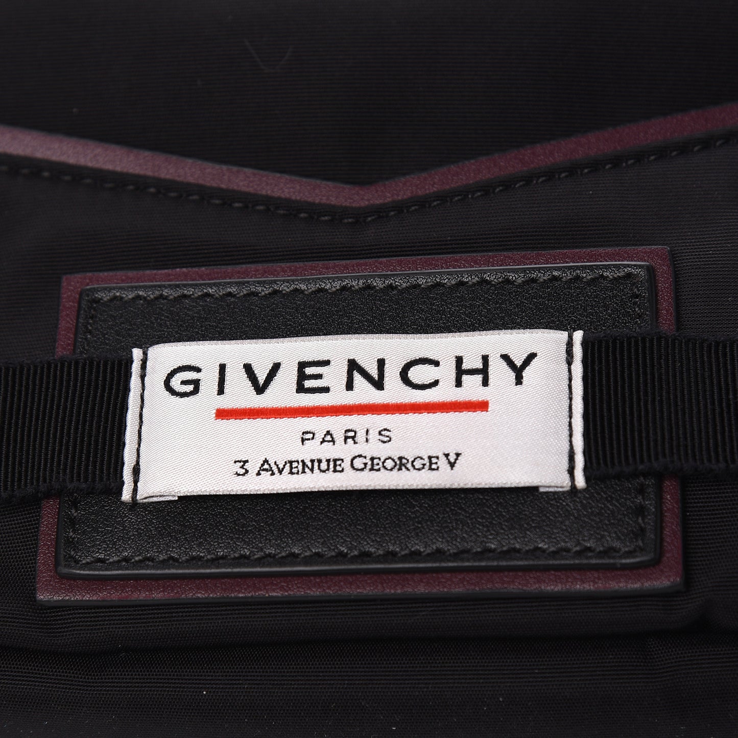 Nylon Downtown Belt Bag Black