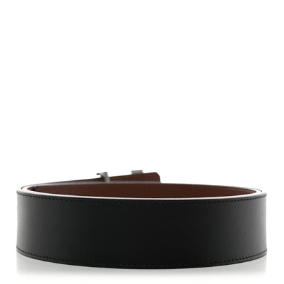 Louis Vuitton Calfskin 40mm LV Pyramide Reversible Belt 100 40 Black 2 of 5