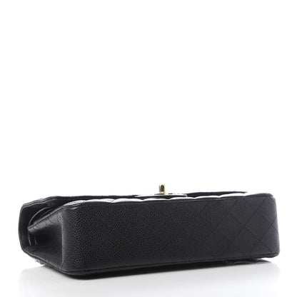 Chanel Caviar Quilted Medium Double Flap Black 4 of 10