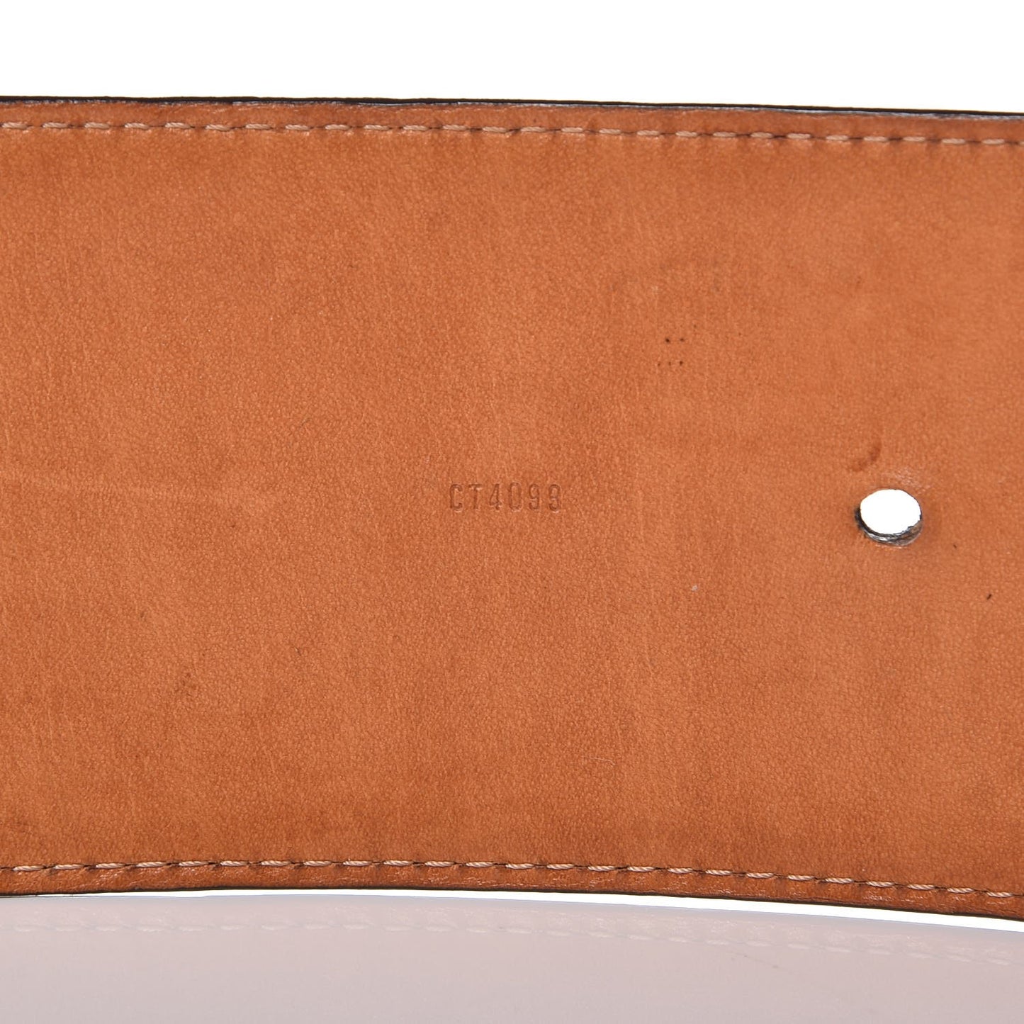 Patent LV Facettes Belt 75 30 Amarante