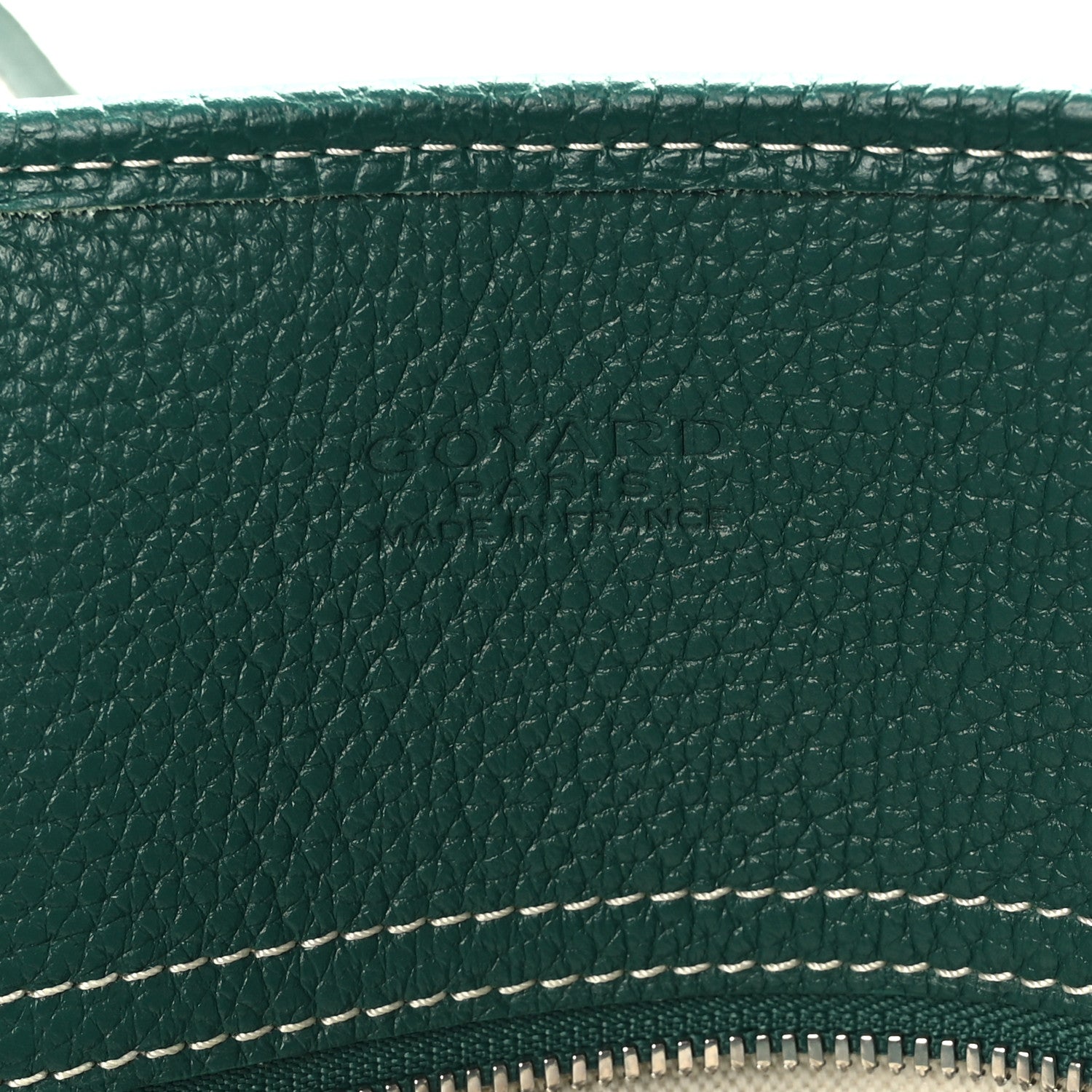 Goyard Goyardine Sac Hardy Pet Carrier PM Green 7 of 10