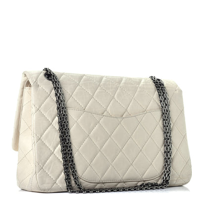 Chanel Aged Calfskin Quilted 2.55 Reissue 227 Flap Light Beige 3 of 10