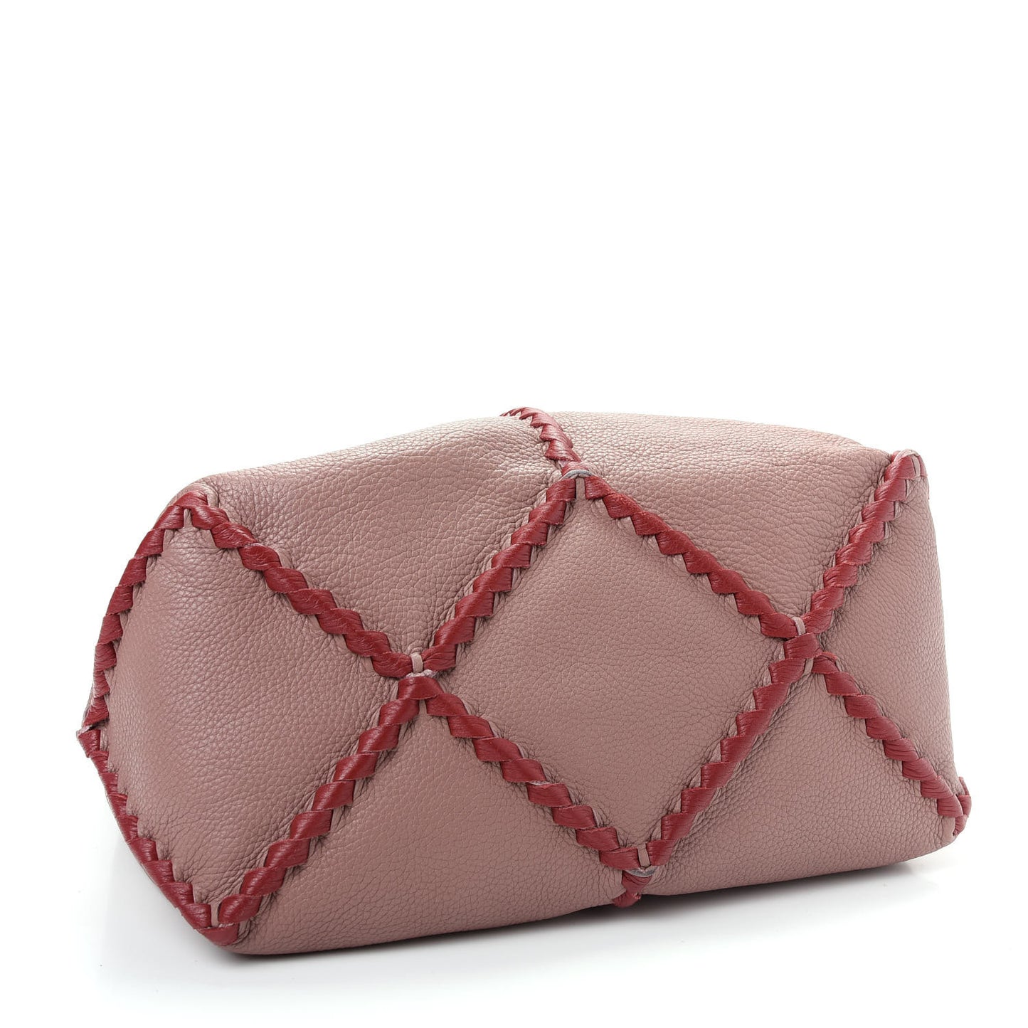 Cervo Lavato Deerskin Hobo Deco Rose Baccarra Rose