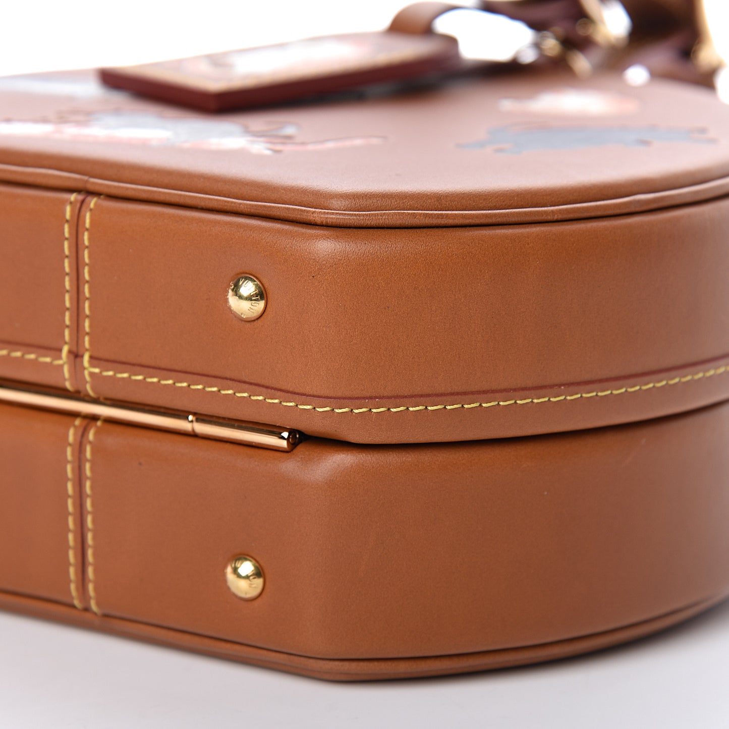 Calfskin Catogram Petite Boite Chapeau Tan