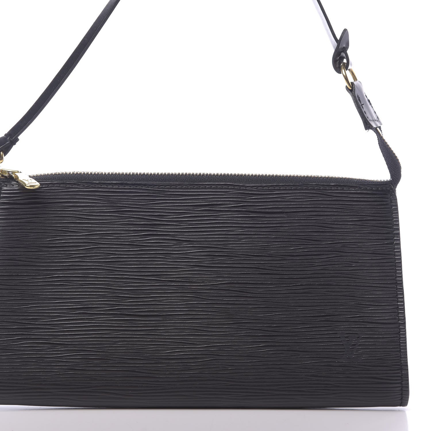 Louis Vuitton Epi Pochette Accessories 24 Black 8 of 11