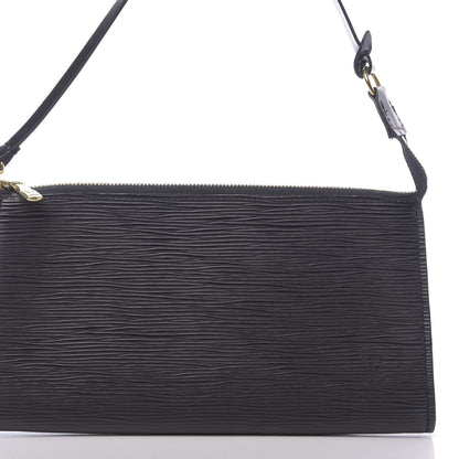 Louis Vuitton Epi Pochette Accessories 24 Black 8 of 11