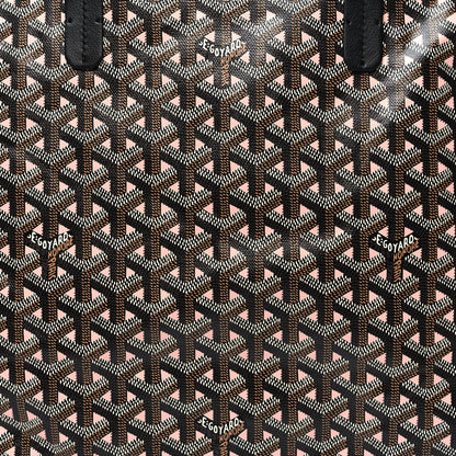 Goyard Goyardine Saint Louis Claire Voie PM Black Pink 8 of 10