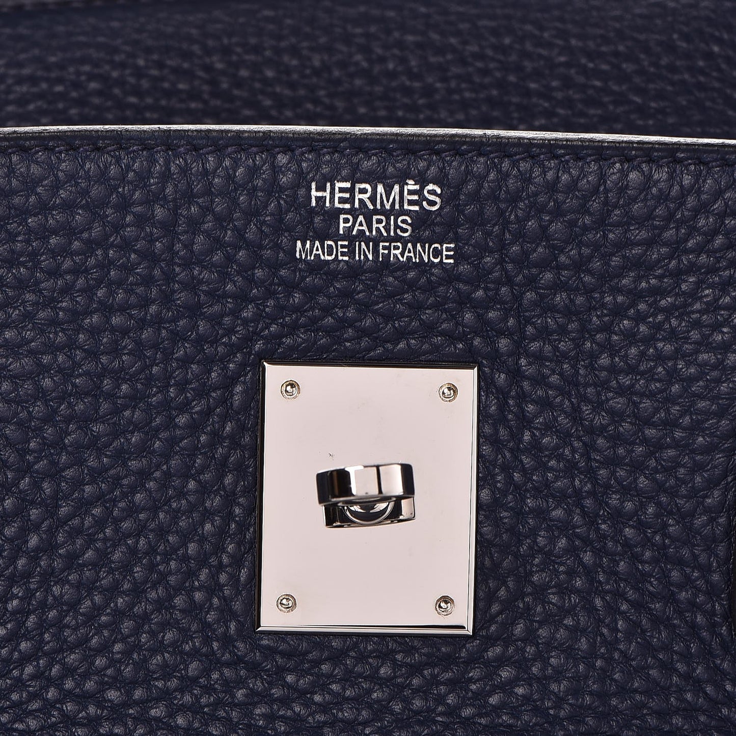 Taurillon Clemence Birkin 40 Bleu De Prusse