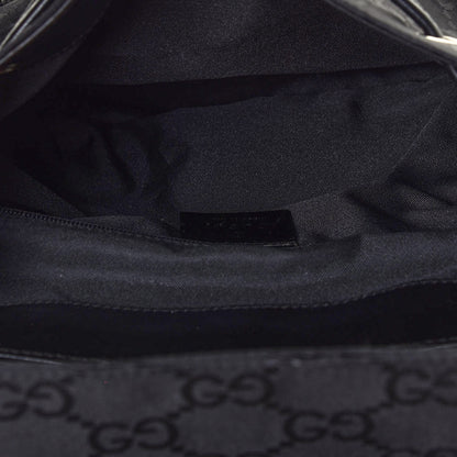 Gucci Nylon Monogram Backpack Black 4 of 4