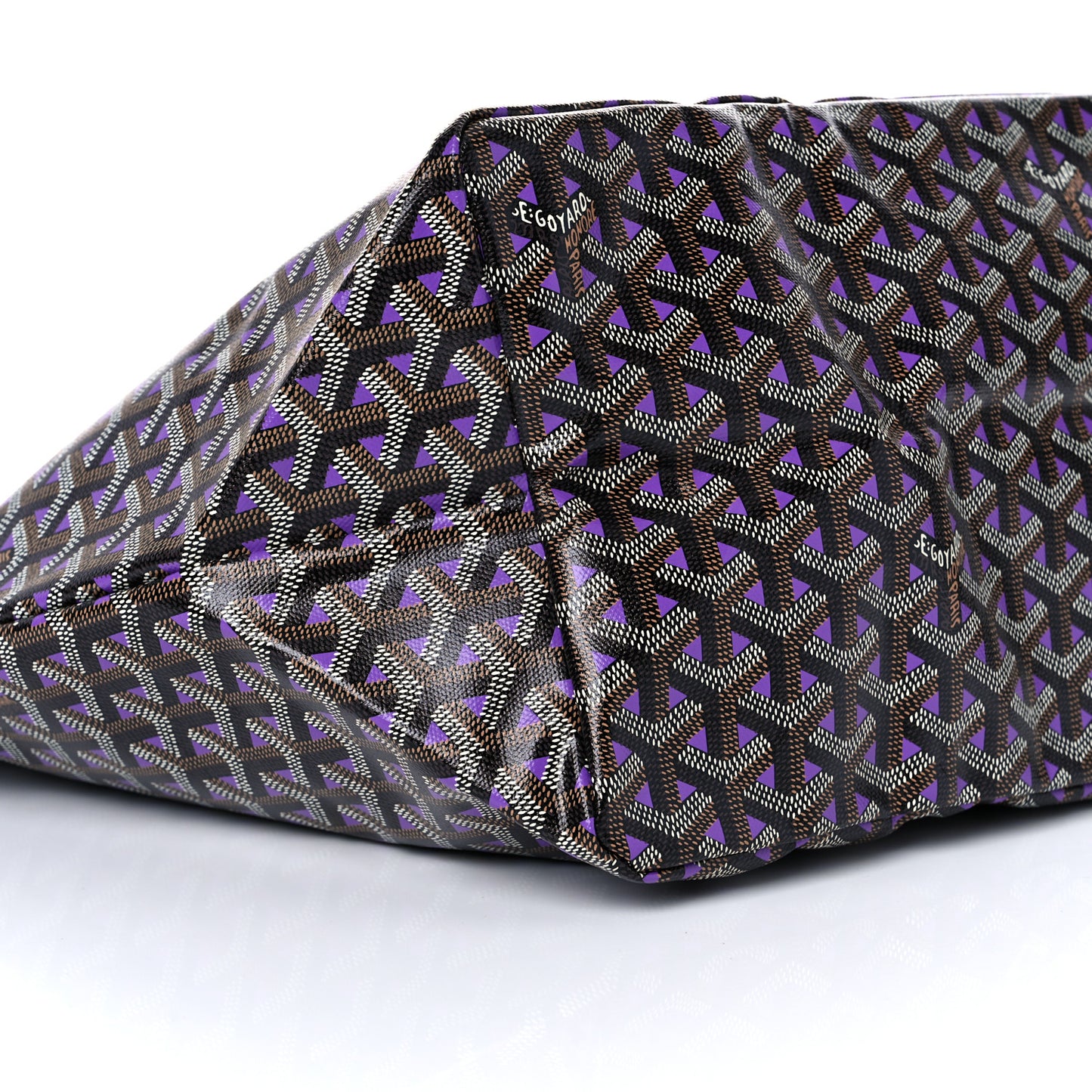 Goyardine Saint Louis Claire Voie GM Black Purple