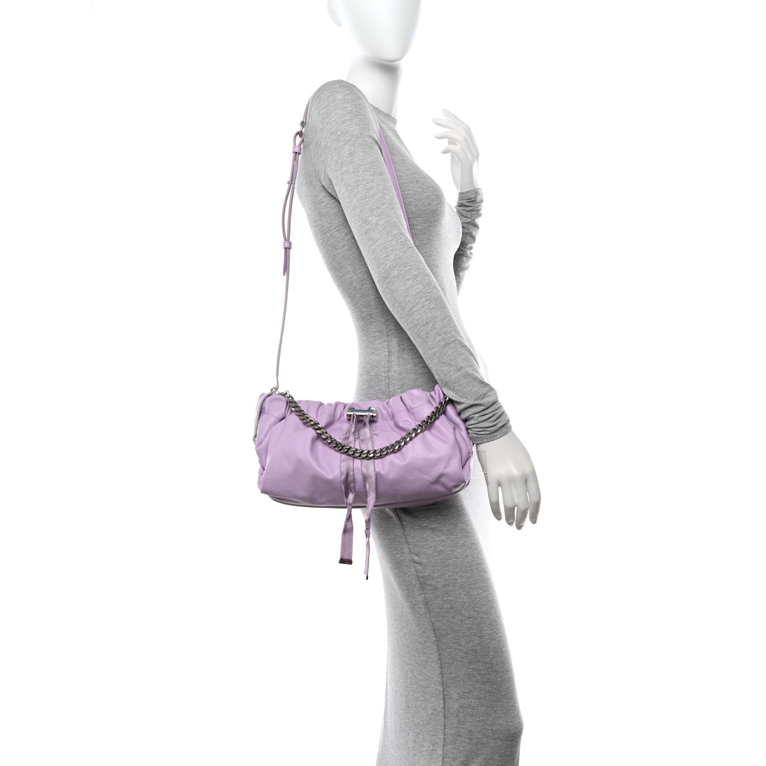 Alexander McQueen Calfskin Mini Bundle Lilac 2 of 12