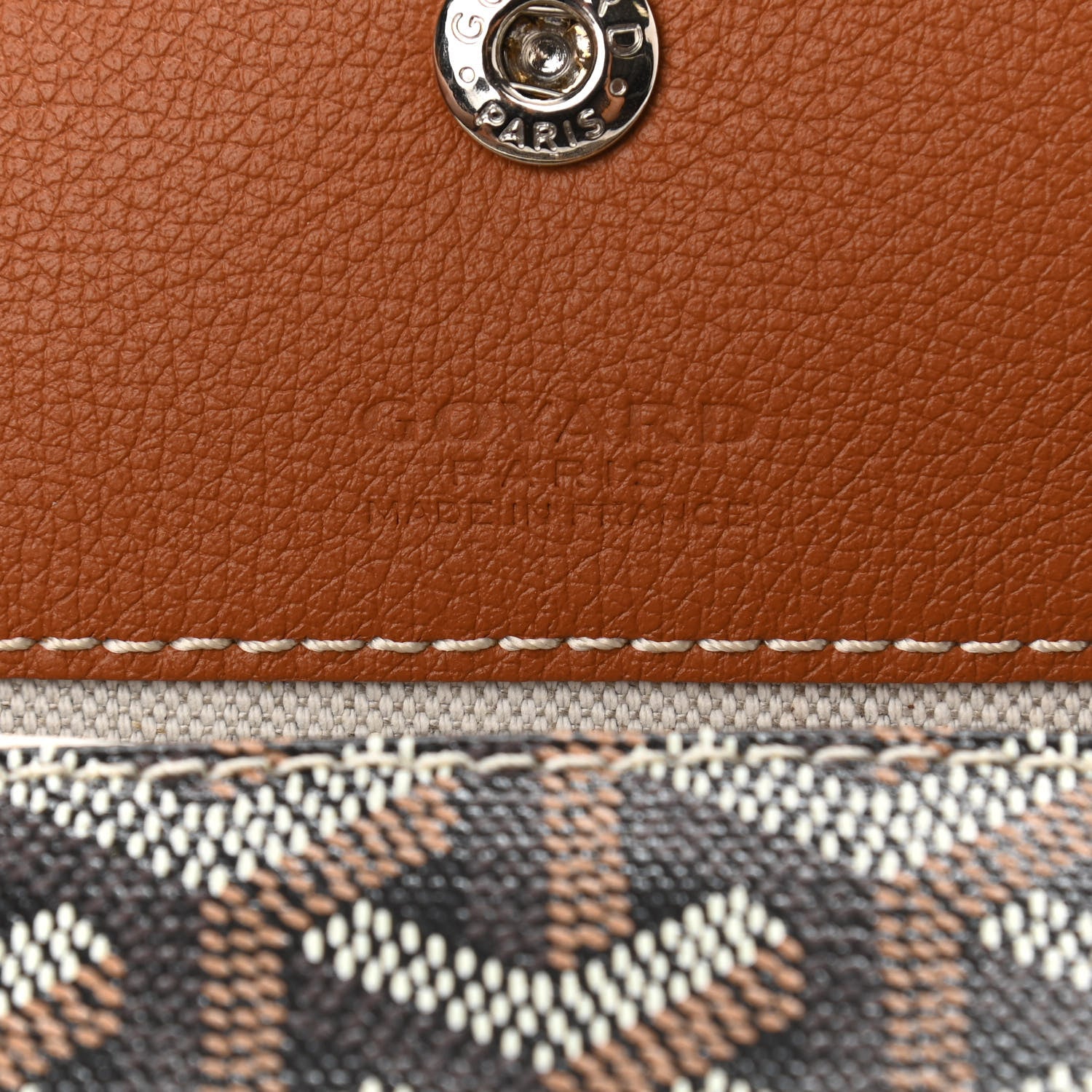Goyard Goyardine Saint Louis PM Black Gold 7 of 11