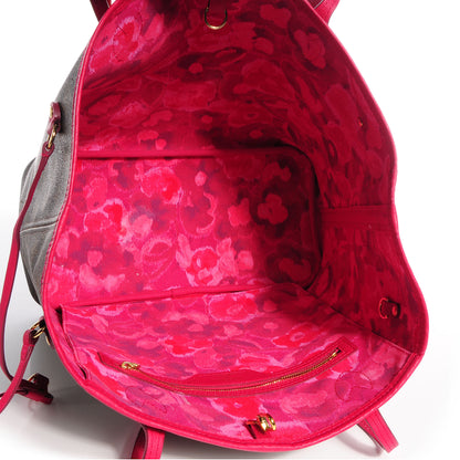 Louis Vuitton Monogram Articles de Voyage Ikat Neverfull MM Rose Indien 5 of 7