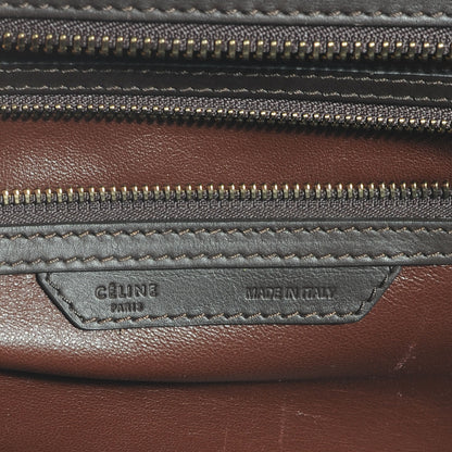 Celine Python Mini Tri-Color Luggage Cobalt 6 of 8