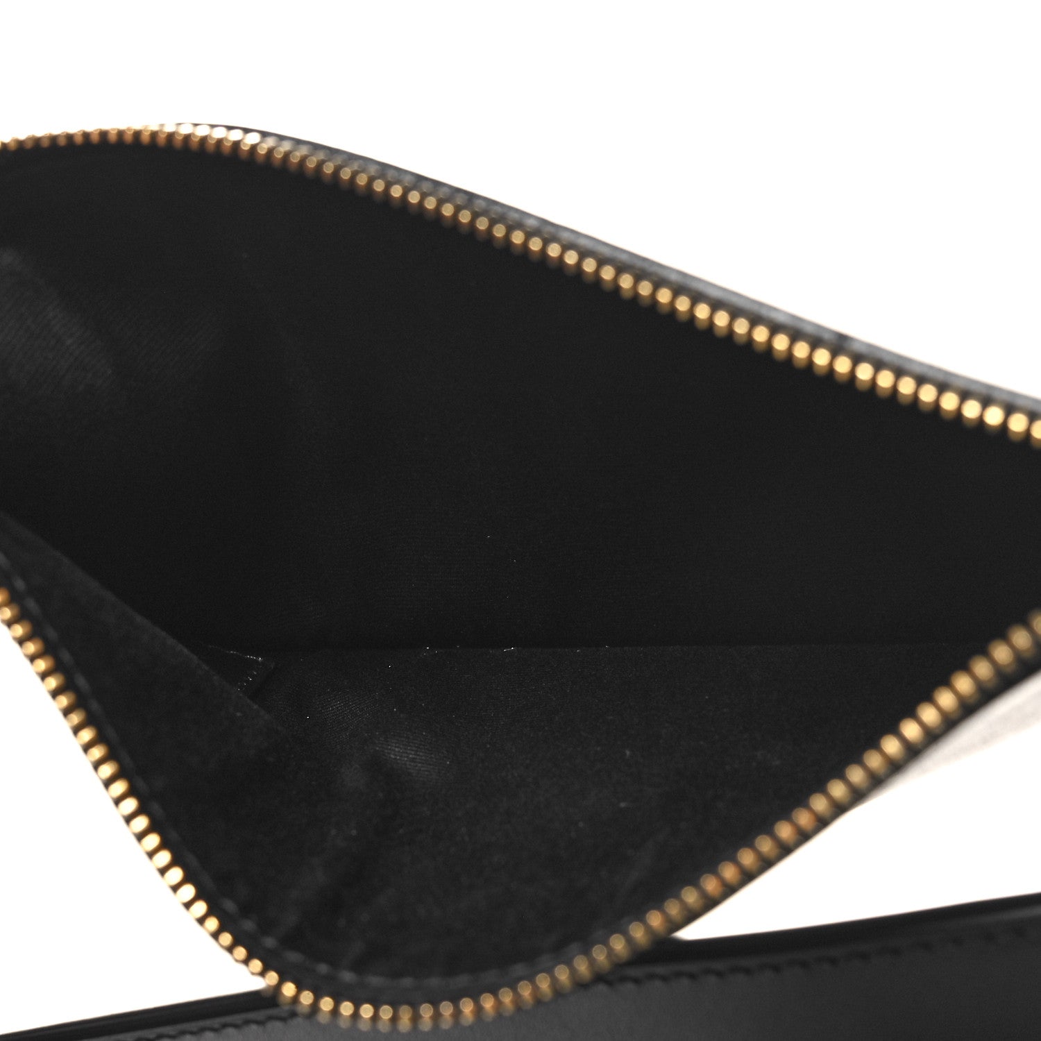 Saint Laurent Smooth Calfskin Maxi Trapezoid Shopping Tote Black 3 of 7