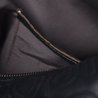 Louis Vuitton Calfskin Embossed Speedy Cube 30 Black 9 of 26