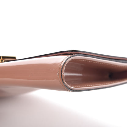 Louis Vuitton Patent Louise New Sobe Clutch Rose Velours 6 of 8