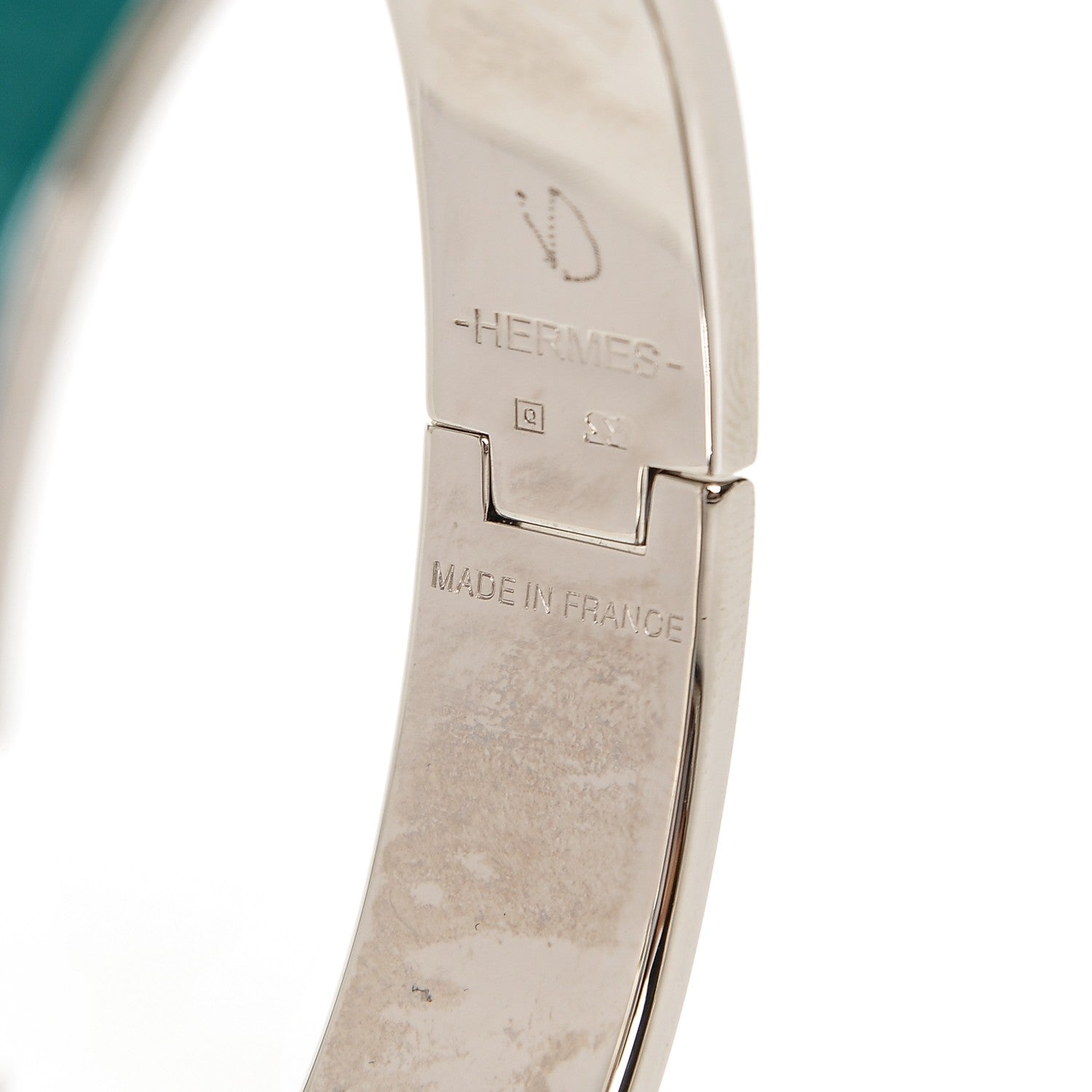 Hermes Enamel Narrow Clic Clac H Bracelet PM Veronese 6 of 8