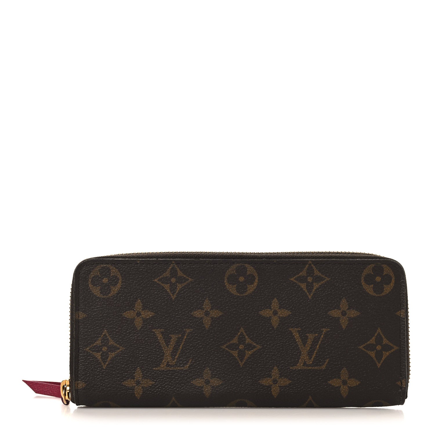 Louis Vuitton Monogram Clemence Wallet Fuchsia 1 of 6