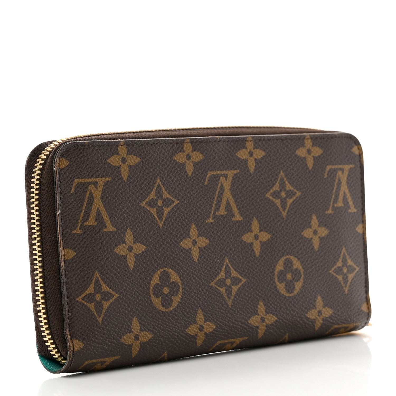 Louis Vuitton Monogram V Zippy Wallet Turquoise 3 of 7