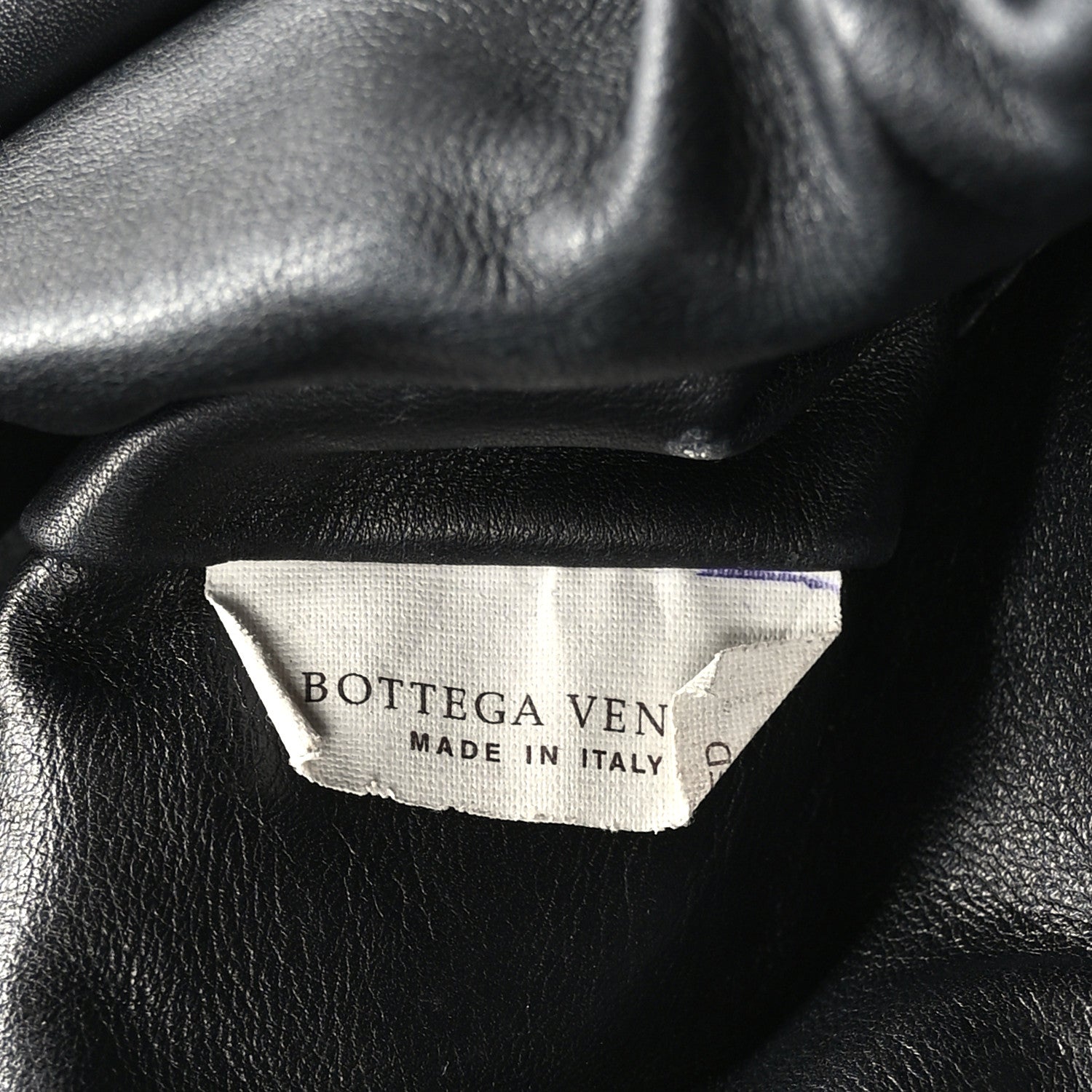Bottega Veneta Smooth Butter Calf The Pouch Oversized Clutch Black 6 of 9