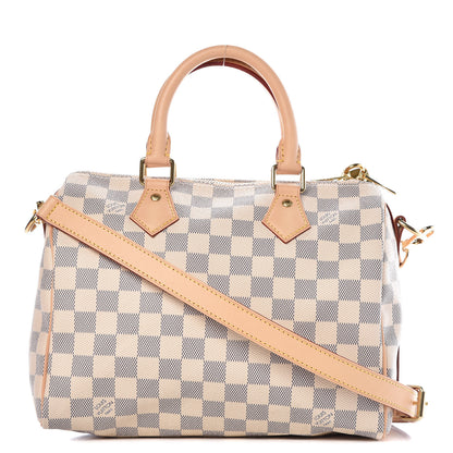 Louis Vuitton Damier Azur Speedy Bandouliere 25 1 of 10