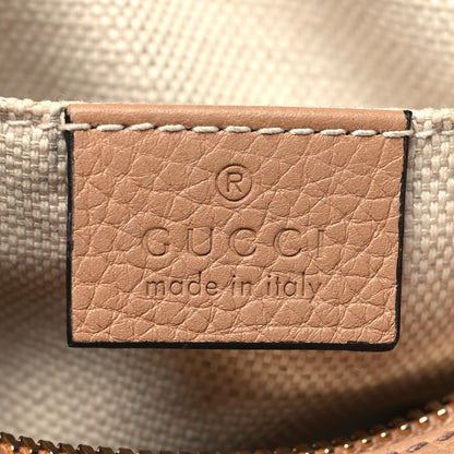 Gucci Pebbled Calfskin Small Soho Disco Bag Camelia 6 of 16