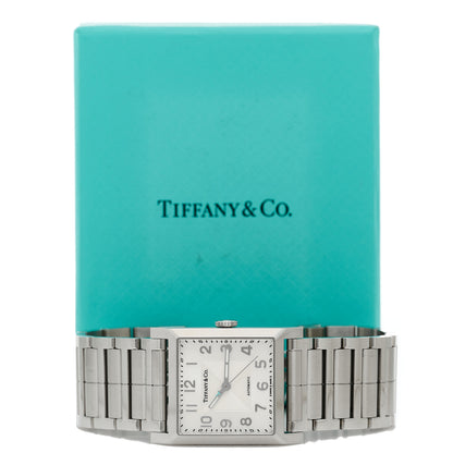 Tiffany Stainless Steel 27mm 1837 Makers Square Automatic Watch 6 of 6