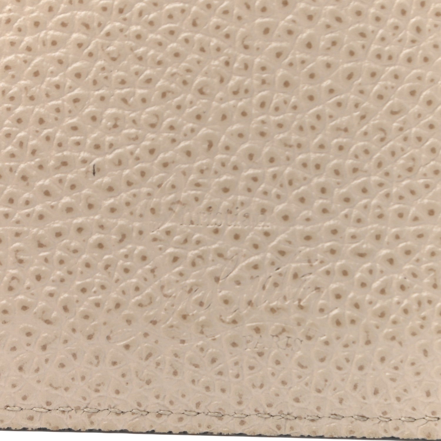Christian Louboutin Calfskin Paris Spikes Kios Card Holder Cream 6 of 6