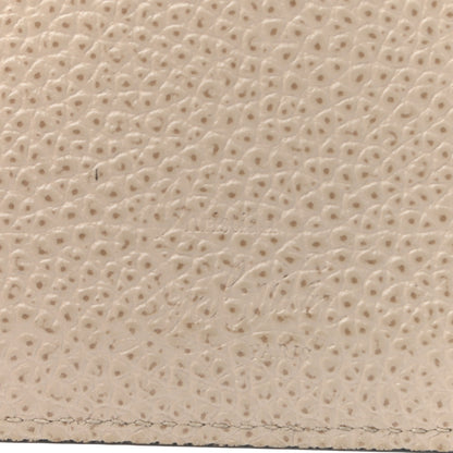 Christian Louboutin Calfskin Paris Spikes Kios Card Holder Cream 6 of 6