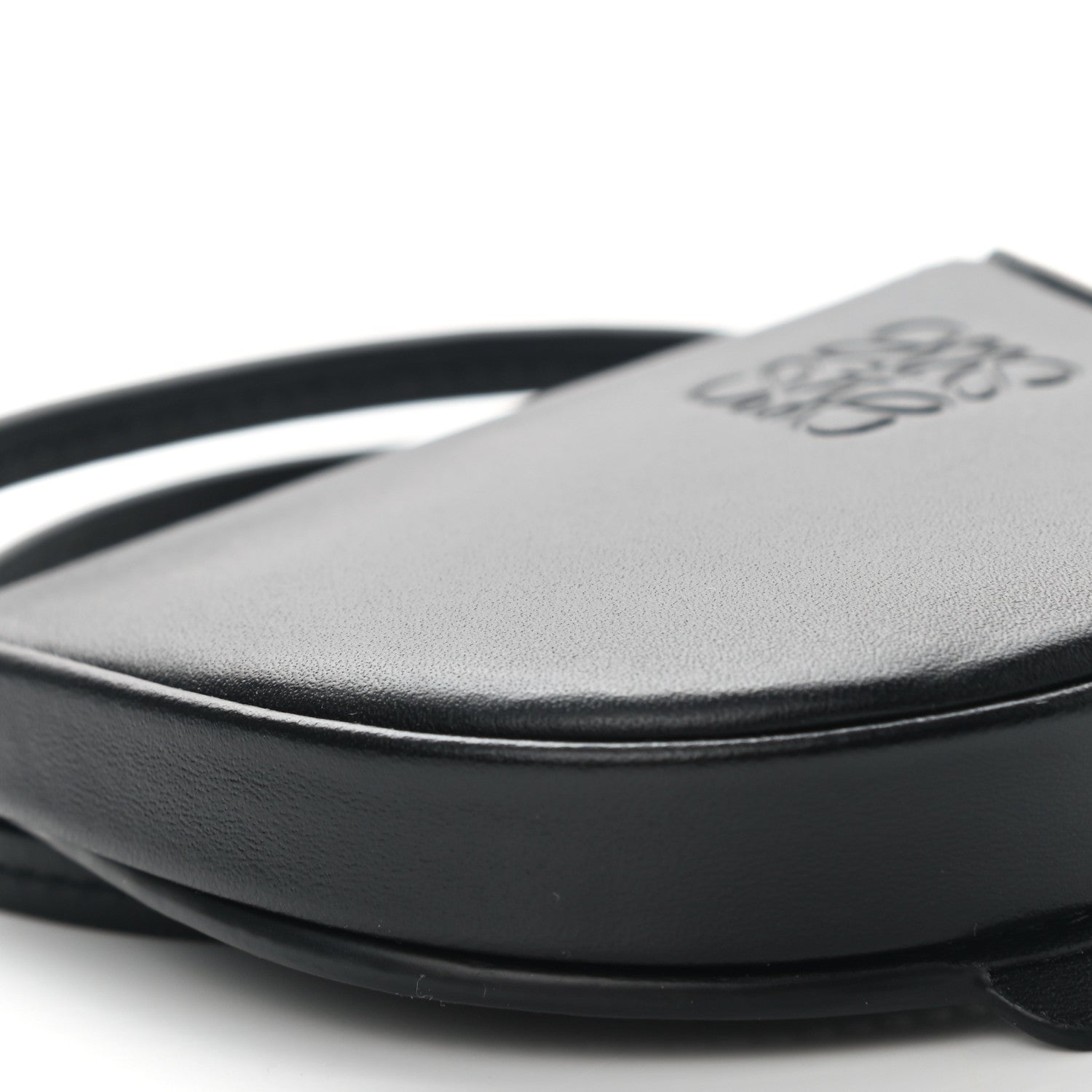 Loewe Soft Calfskin Mini Heel Pouch Black 10 of 12